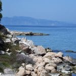 Παραλία Καβουρόπετρα Αίγινα, Kavouropetra Beach Aegina