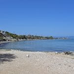 Παραλία Καβουρόπετρα Αίγινα, Kavouropetra Beach Aegina